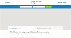 Desktop Screenshot of doctorfound.com
